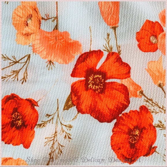 **SALE**🦋 HP🎉5⭐️ Poppy Wrap Maxi High Low Dress - Picture 7 of 11